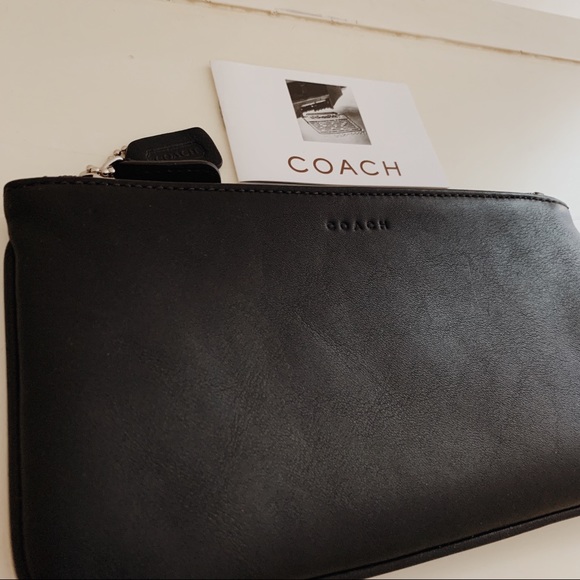 Coach Handbags - Coach Black Leather Wallet